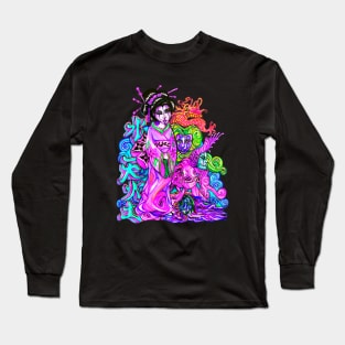 Pink Geisha Long Sleeve T-Shirt